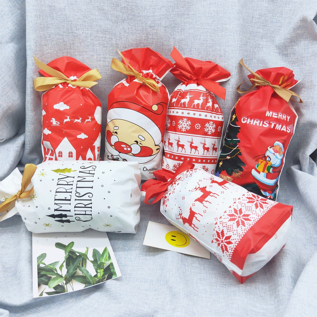 HOLIDAY SAVINGS! 50% OFF: DRAWSTRING CHRISTMAS GIFT BAGS