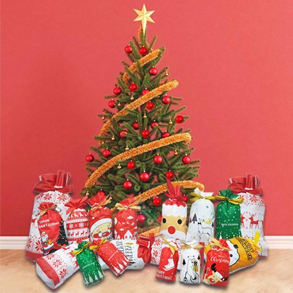 HOLIDAY SAVINGS! 50% OFF: DRAWSTRING CHRISTMAS GIFT BAGS