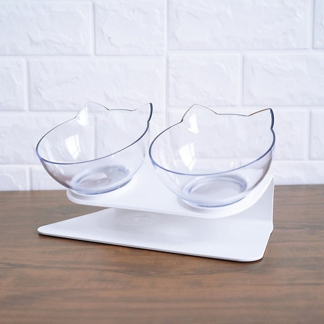 NON-SLIP KITTY CAT FEEDER BOWL