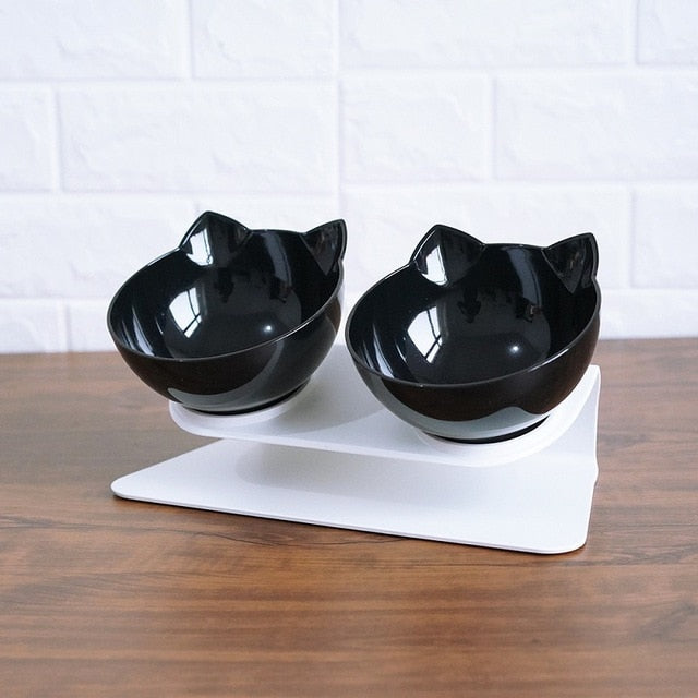 NON-SLIP KITTY CAT FEEDER BOWL