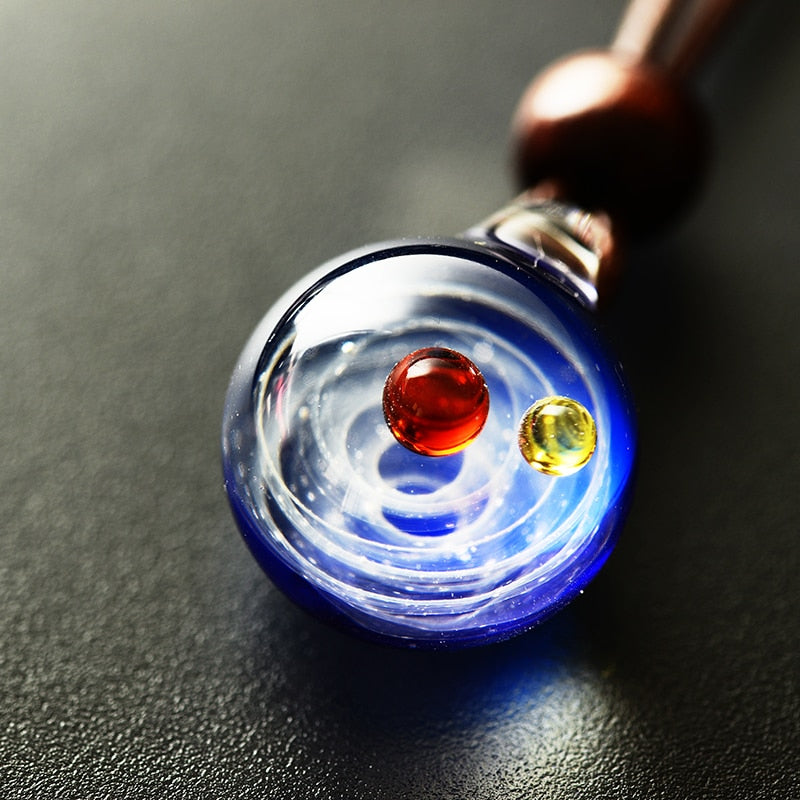 GORGEOUS UNIVERSE IN A NECKLACE - SO UNIQUE!