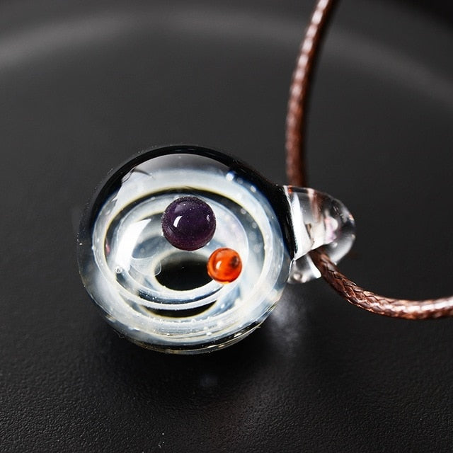 GORGEOUS UNIVERSE IN A NECKLACE - SO UNIQUE!