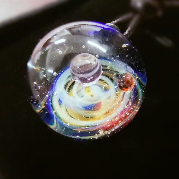 GORGEOUS UNIVERSE IN A NECKLACE - SO UNIQUE!